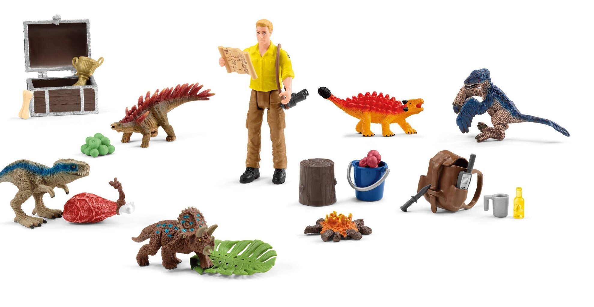 Joulukalenteri Schleich Dinosaurs hinta ja tiedot | Poikien lelut | hobbyhall.fi