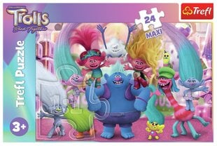 TREFL TROLLS palapeli "Trolls 3", 24 palaa hinta ja tiedot | Palapelit | hobbyhall.fi