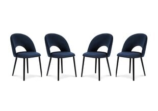 4 tuolin sarja Milo Casa Lucia, kirkkaan sininen hinta ja tiedot | Ruokapöydän tuolit | hobbyhall.fi