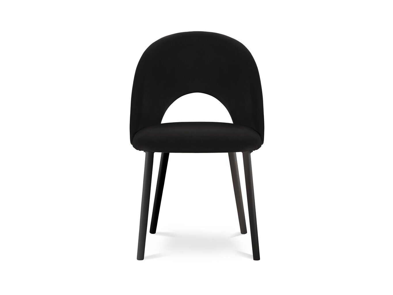 4 tuolin setti Milo Casa Lucia, musta hinta ja tiedot | Ruokapöydän tuolit | hobbyhall.fi