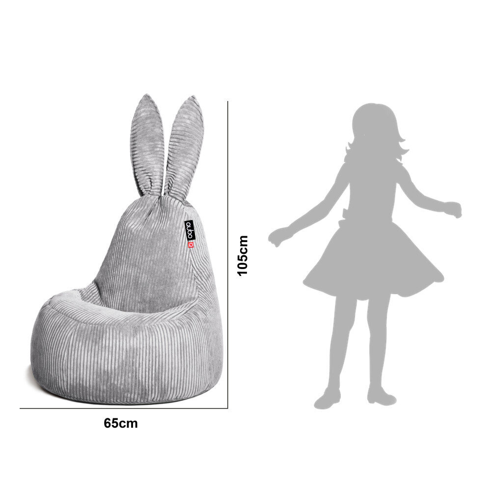 Säkkituoli Qubo ™ Mommy Rabbit, kuvakudos, sininen hinta ja tiedot | Säkkituolit, rahit ja penkit | hobbyhall.fi