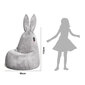 Säkkituoli Qubo™ Daddy Rabbit, kuvakudos, keltainen hinta ja tiedot | Säkkituolit, rahit ja penkit | hobbyhall.fi