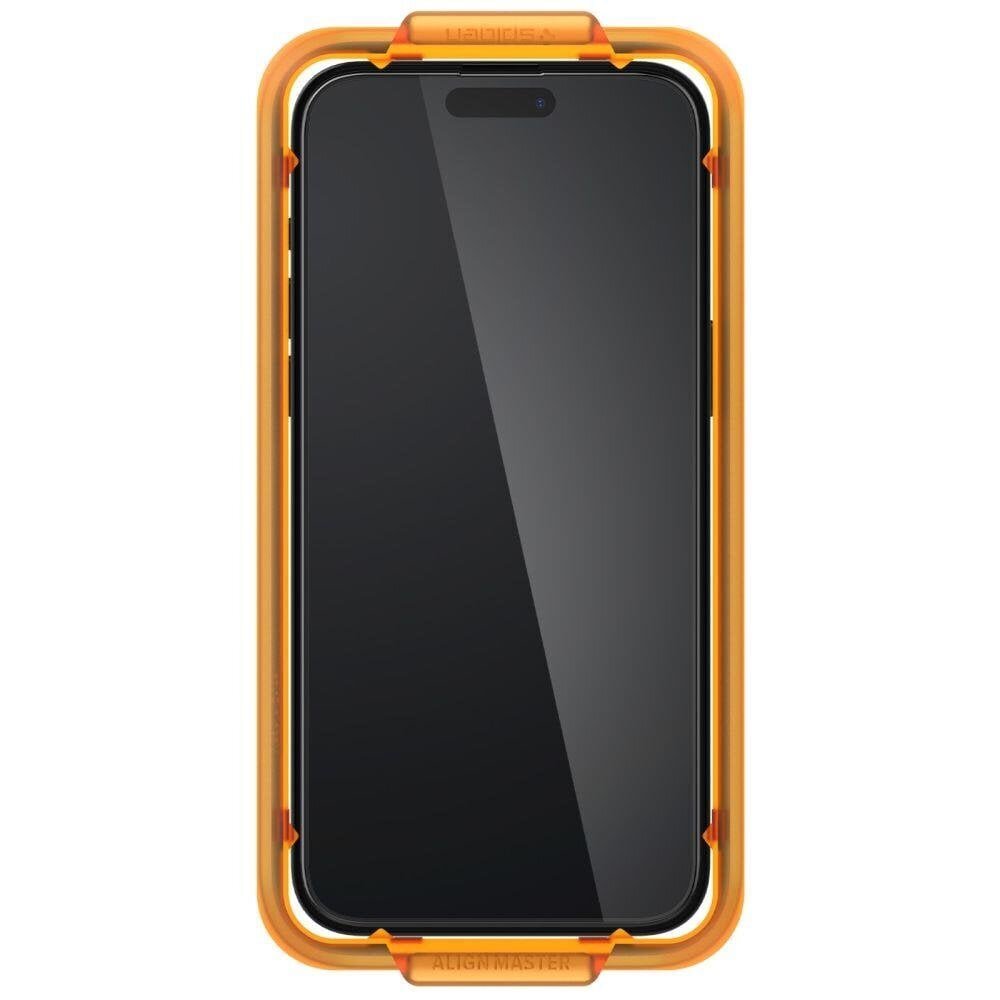 Spigen ALM Glass FC iPhone 15 Pro, 2 kpl hinta ja tiedot | Näytönsuojakalvot ja -lasit | hobbyhall.fi