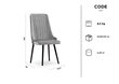 Tuoli Kooko Home Code, sininen hinta ja tiedot | Ruokapöydän tuolit | hobbyhall.fi