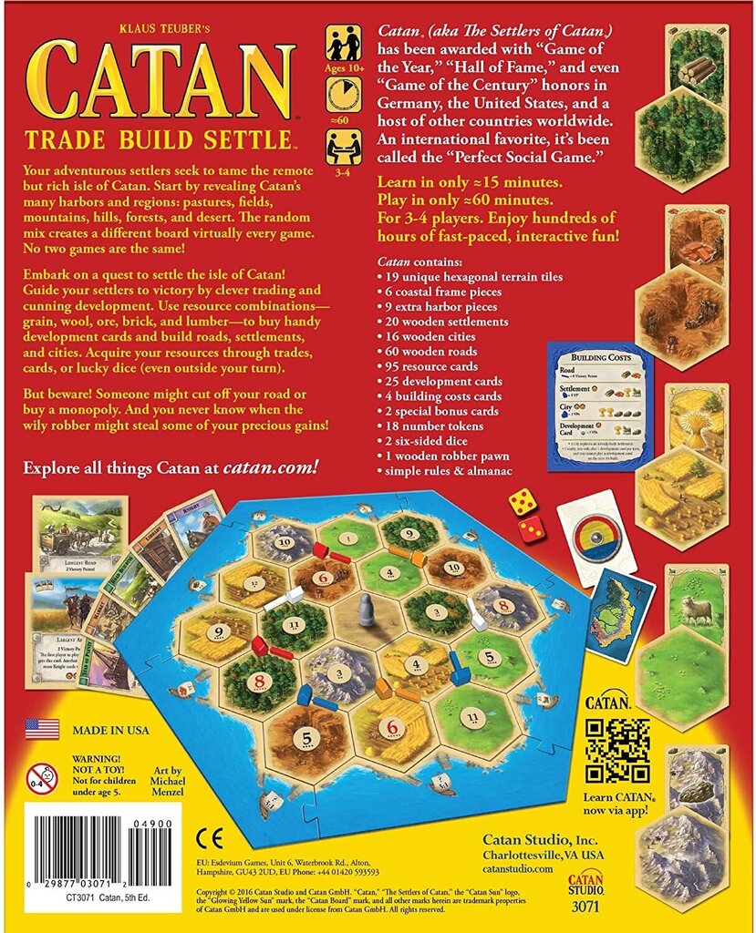 Lautapeli Catan hinta ja tiedot | Lautapelit ja älypelit | hobbyhall.fi