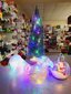Joulukuusi LED-valaistuksella, korkeus 30 cm hinta ja tiedot | Joulukoristeet | hobbyhall.fi
