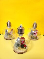 LED joulukoristeet setti 5 kpl Joulukoristeita, sopii kuusen koristeluun hinta ja tiedot | Joulukoristeet | hobbyhall.fi