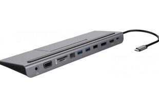 Deltaco, USBC-DOCK2 hinta ja tiedot | Adapterit | hobbyhall.fi