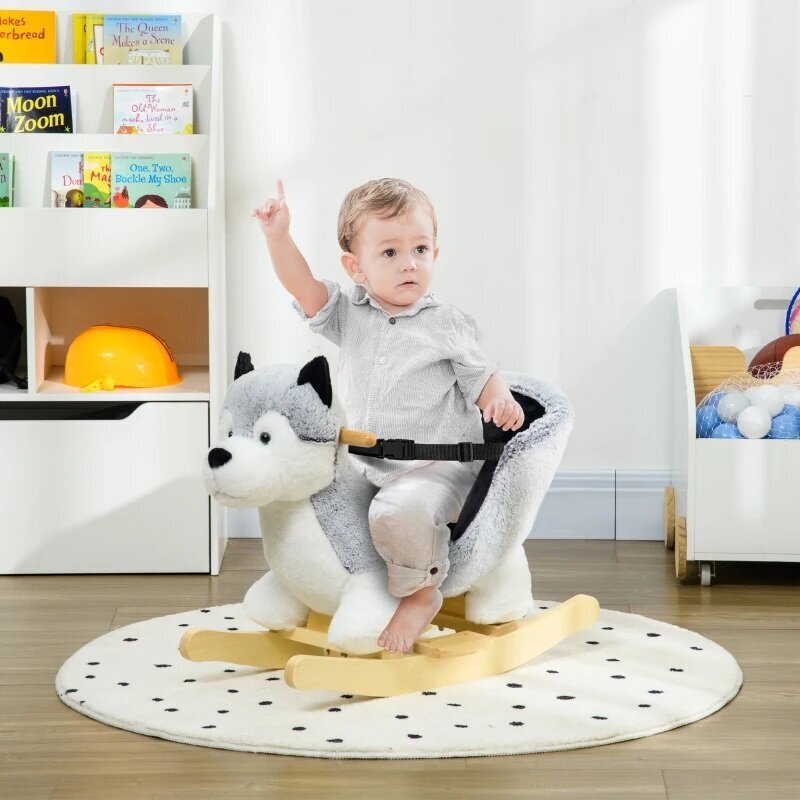 Lasten keinu BabyGo Rocker Pėlėda hinta ja tiedot | Vauvan lelut | hobbyhall.fi