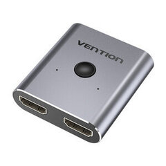 Kaksisuuntainen sovitin HDMI Vention, 2-porttinen HDMI, 4K60Hz hinta ja tiedot | VENTION Tietokoneiden lisävarusteet | hobbyhall.fi
