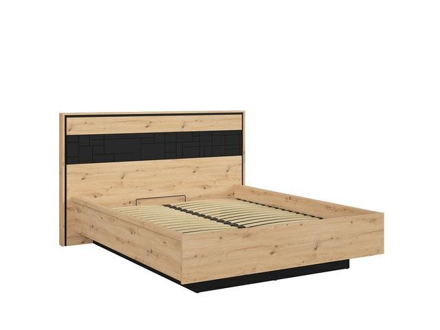 Sänky Brw Pont, 160x200 cm, ruskea hinta ja tiedot | Sängyt | hobbyhall.fi