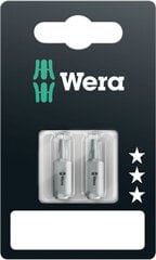 Wera 851/1 RZ terät kipsilevyn ruuveille PH 2 x 25mm, 2kpl hinta ja tiedot | Käsityökalut | hobbyhall.fi