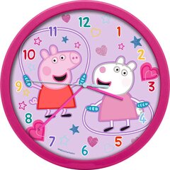 Peppa Pig seinäkello hinta ja tiedot | Kellot | hobbyhall.fi