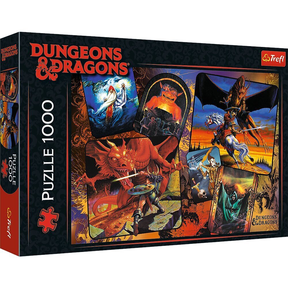 Palapeli Trefl Dungeons and Dragons, 1000 palaa hinta ja tiedot | Palapelit | hobbyhall.fi