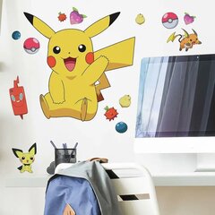 Pokemon Pikachu koristeellinen vinyyli seinätarra hinta ja tiedot | Sisustustarrat | hobbyhall.fi