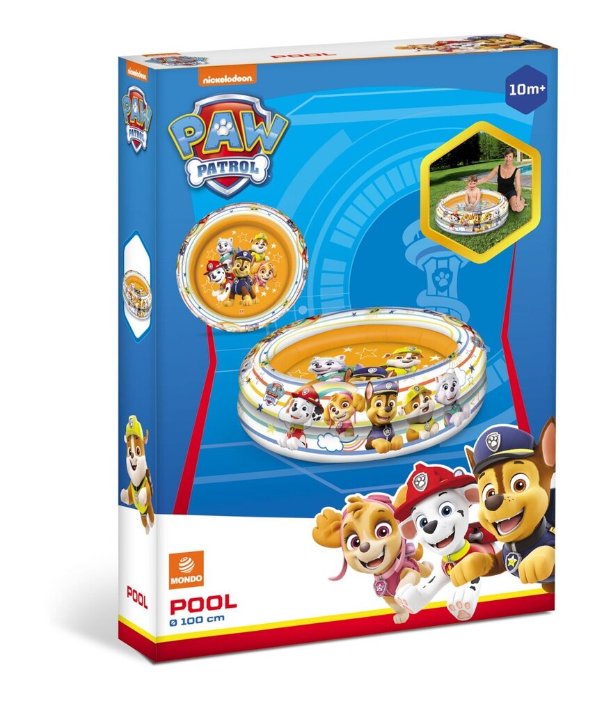 Uima-allas 100 cm - Paw Patrol hinta ja tiedot | Uima-altaat | hobbyhall.fi