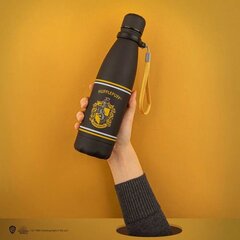 Harry Potter ruostumattomasta teräksestä valmistettu vesipullo Hufflepuff hinta ja tiedot | Pelien oheistuotteet | hobbyhall.fi