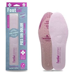 Pohjalliset Footgel Woman Everyday Aloe Vera, koot 39-42 hinta ja tiedot | FootGel Kodin puhdistusaineet ja siivoustarvikkeet | hobbyhall.fi