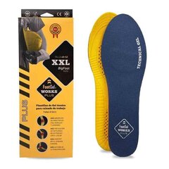 Pohjalliset Footgel Works Plus XXL, koot 48-52 hinta ja tiedot | FootGel Koti ja keittiö | hobbyhall.fi