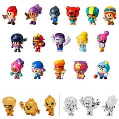 P.M.I. Brawl Stars -keräilyhahmot - 3 kpl (S1) (satunnainen) (BRW2021) hinta ja tiedot | Pelien oheistuotteet | hobbyhall.fi