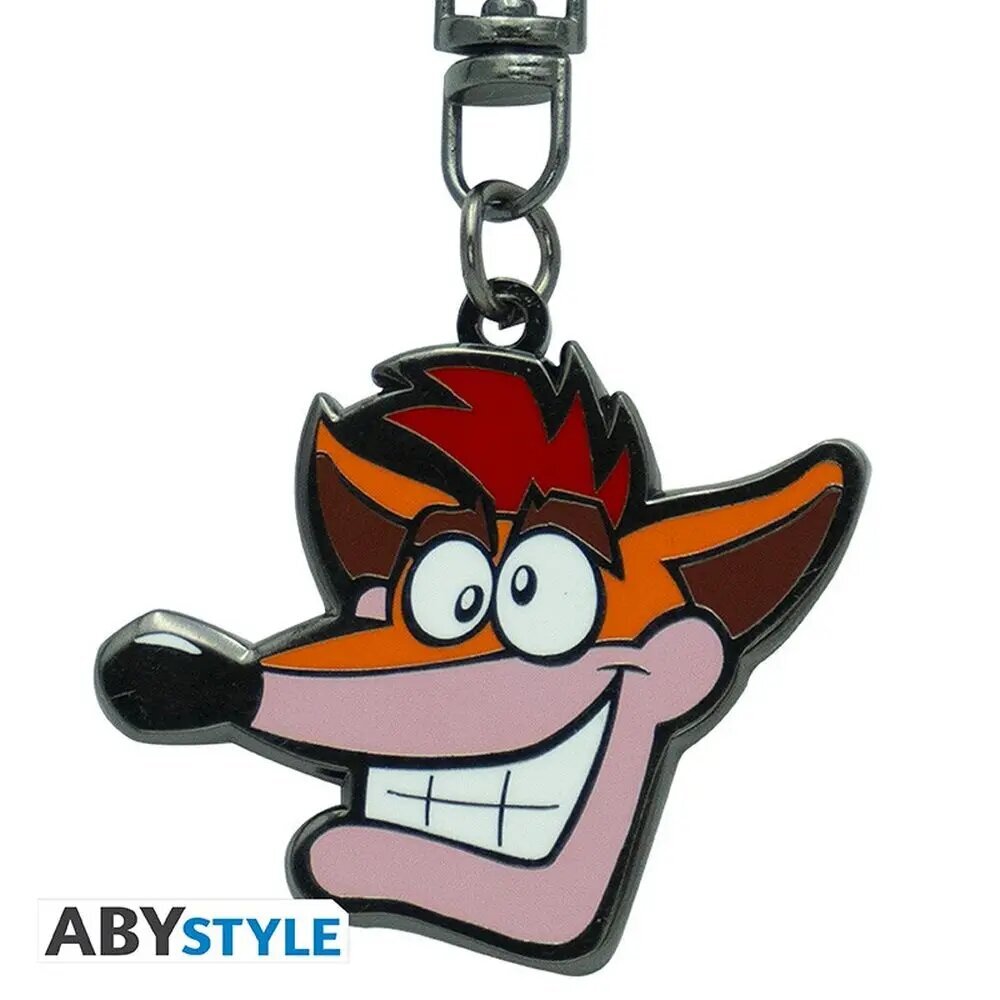 Abysse Crash Bandicoot - Crash Face Metal avaimenperä (ABYKEY443) hinta ja tiedot | Pelien oheistuotteet | hobbyhall.fi