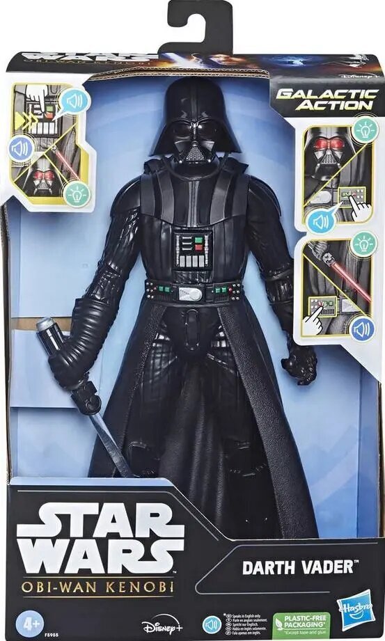 Hasbro Disney Tähtien sota: Obi-wan Kenobi, Galaktinen toiminta Darth Vader -toimintahahmo (F5955) hinta ja tiedot | Pelien oheistuotteet | hobbyhall.fi
