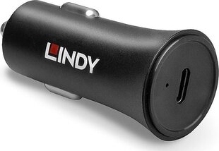 Lindy Autolaturi USB-C 27W/73301 hinta ja tiedot | Puhelimen laturit | hobbyhall.fi