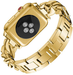 4wrist Metalliviiva Apple Watchiin - kulta - 38/40/41 mm hinta ja tiedot | 4wrist Puhelimet, älylaitteet ja kamerat | hobbyhall.fi