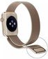 4wrist Teräs Milan Pull Apple Watchille - Golden Dark 38/40/41 mm hinta ja tiedot | Älykellojen ja aktiivisuusrannekkeiden lisätarvikkeet | hobbyhall.fi