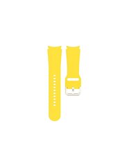 4wrist Ranneke Samsung Watch4:lle - keltainen hinta ja tiedot | 4wrist Puhelimet, älylaitteet ja kamerat | hobbyhall.fi