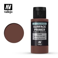 Ger. Red Brown Surface Primer 60 ml. 73605 Vallejo hinta ja tiedot | Taide- ja askartelutarvikkeet | hobbyhall.fi