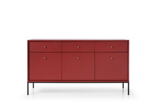 Lipasto AKL Furniture Mono MKSZ154, punainen hinta ja tiedot | Lipastot | hobbyhall.fi