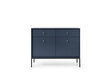 Lipasto AKL Furniture Mono MKSZ104, sininen hinta ja tiedot | Lipastot | hobbyhall.fi