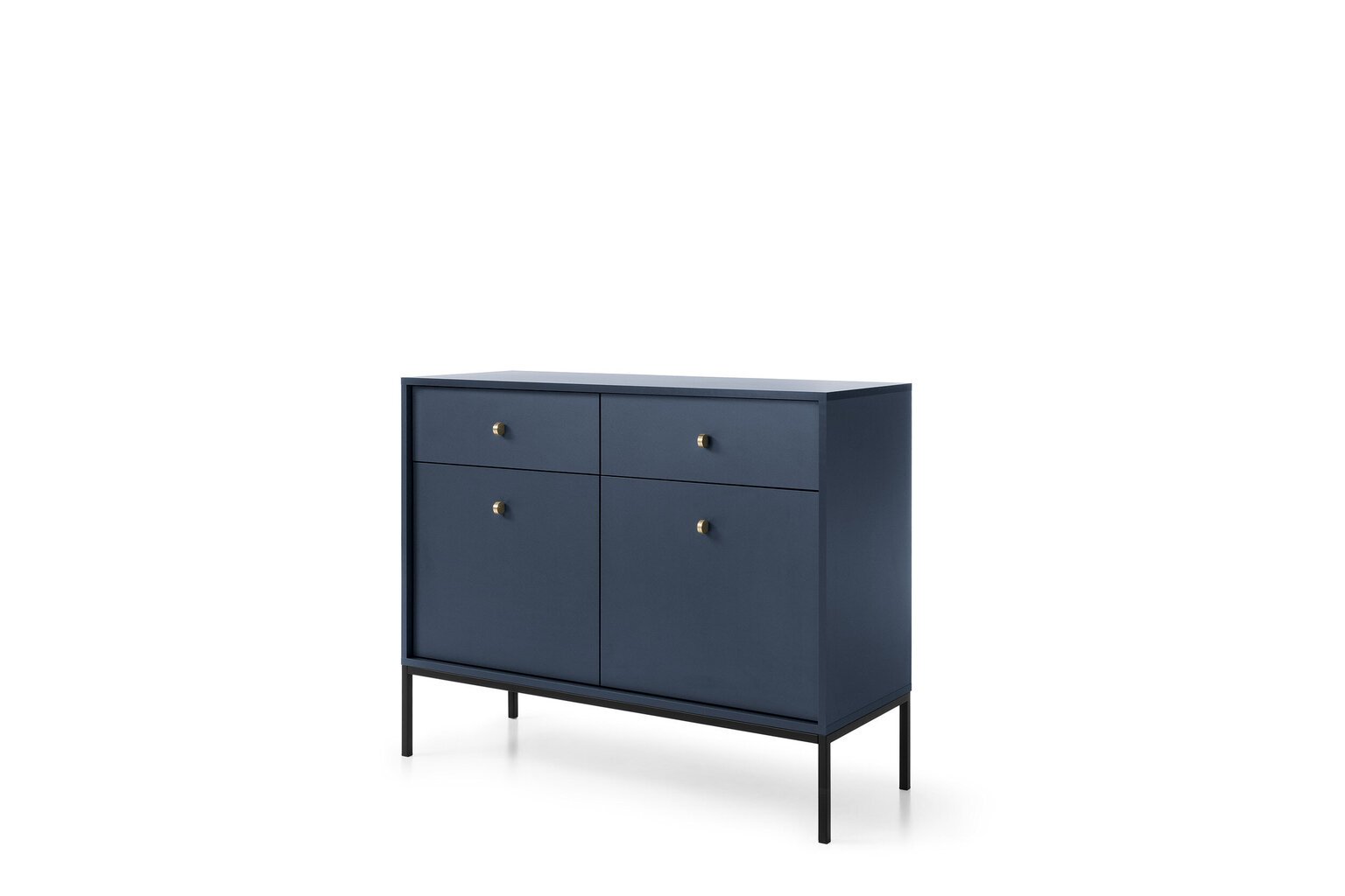 Lipasto AKL Furniture Mono MKSZ104, sininen hinta ja tiedot | Lipastot | hobbyhall.fi