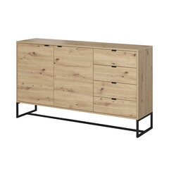 Lipasto AKL Furniture Amber AK153, ruskea hinta ja tiedot | Lipastot | hobbyhall.fi