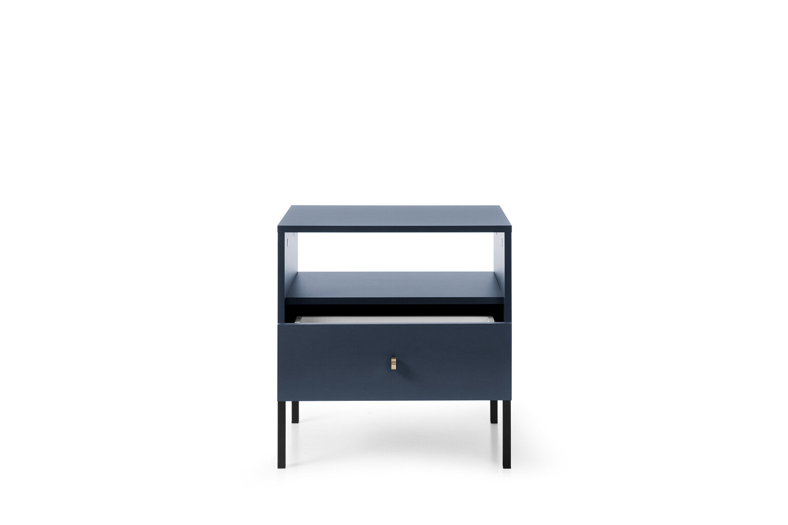 Yöpöytäkaappi AKL Furniture Mono MS54, sininen hinta ja tiedot | Yöpöydät | hobbyhall.fi