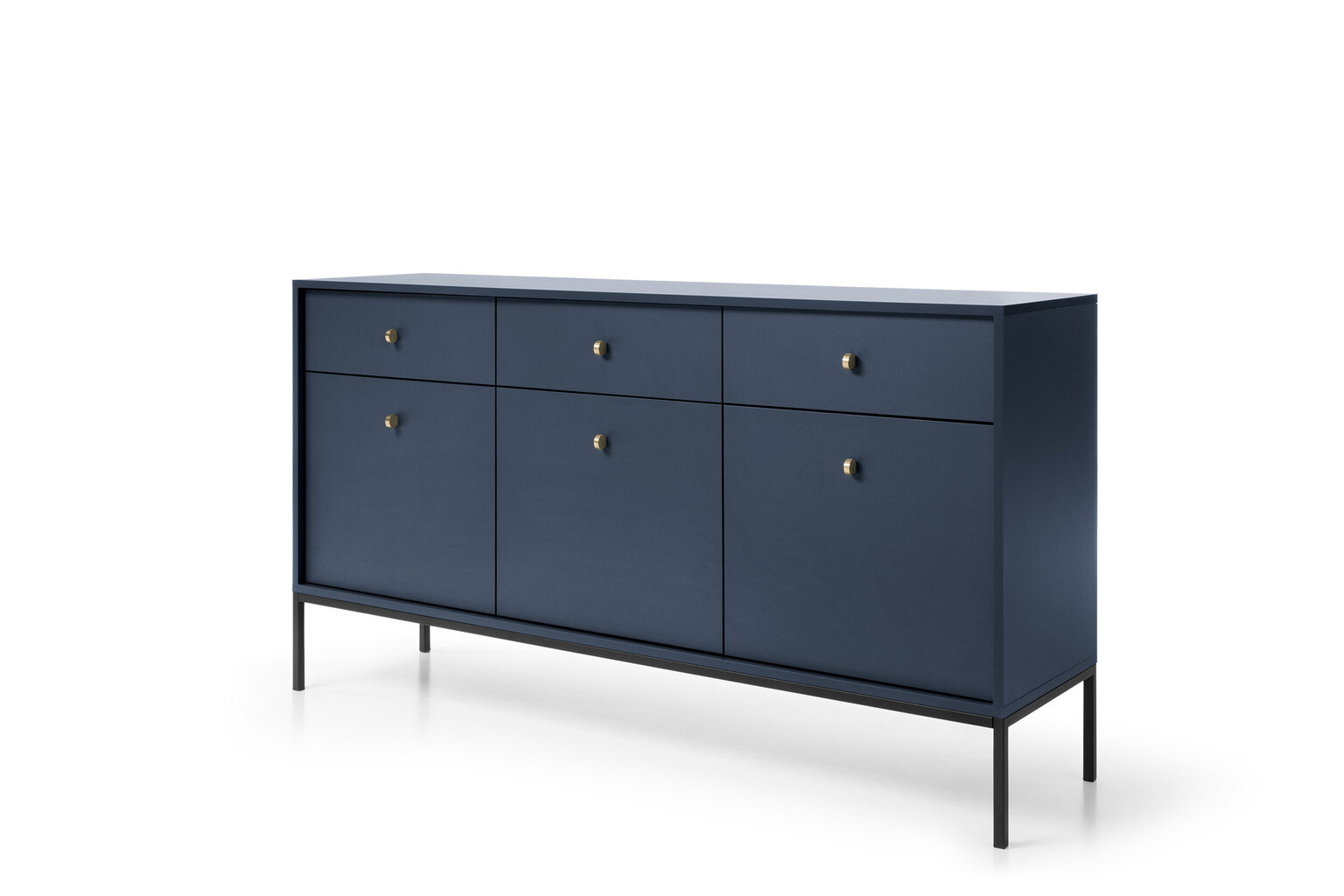 Lipasto AKL Furniture Mono MKSZ154, sininen hinta ja tiedot | Lipastot | hobbyhall.fi