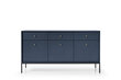 Lipasto AKL Furniture Mono MKSZ154, sininen hinta ja tiedot | Lipastot | hobbyhall.fi