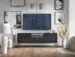 TV-taso AKL Furniture Nova Sands RTV154, musta hinta ja tiedot | TV-tasot | hobbyhall.fi