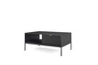 Sohvapöytä AKL Furniture Nova Sands L104, musta hinta ja tiedot | Sohvapöydät | hobbyhall.fi