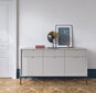 Lipasto AKL Furniture Nova Sands KSZ154, harmaa hinta ja tiedot | Lipastot | hobbyhall.fi