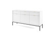 Lipasto AKL Furniture Nova Sands KSZ154, valkoinen hinta ja tiedot | Lipastot | hobbyhall.fi