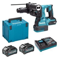 Akumulatora perforators 40V XGT® HR002GM202 Makita hinta ja tiedot | Iskuporakoneet | hobbyhall.fi