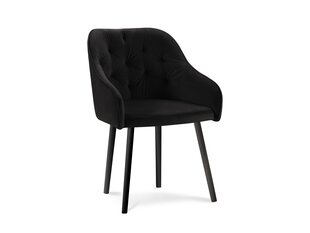 4 tuolin setti Milo Casa Luisa, musta hinta ja tiedot | Ruokapöydän tuolit | hobbyhall.fi