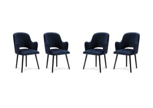 4 tuolin setti Milo Casa Laelia, tummansininen hinta ja tiedot | Ruokapöydän tuolit | hobbyhall.fi