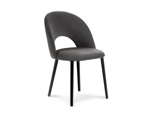 4 tuolin sarja Milo Casa Lucia, tummanharmaa hinta ja tiedot | Ruokapöydän tuolit | hobbyhall.fi