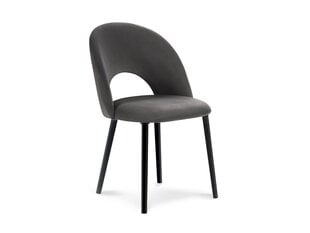 2 tuolin setti Milo Casa Lucia, tummanharmaa hinta ja tiedot | Ruokapöydän tuolit | hobbyhall.fi