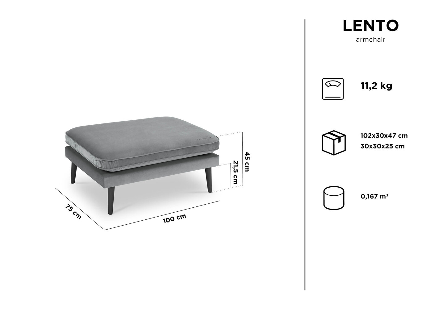 Rahi Kooko Home Lento, tummansininen/musta hinta ja tiedot | Säkkituolit, rahit ja penkit | hobbyhall.fi