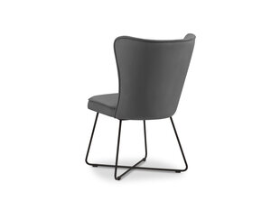 Tuoli Interieurs86 Moliere 85, tummanharmaa hinta ja tiedot | Ruokapöydän tuolit | hobbyhall.fi