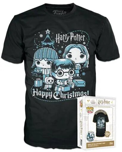 Funko Boxed Tee: Harry Potterin loma - Ron, Hermione, Harry (S) hinta ja tiedot | Poikien paidat | hobbyhall.fi